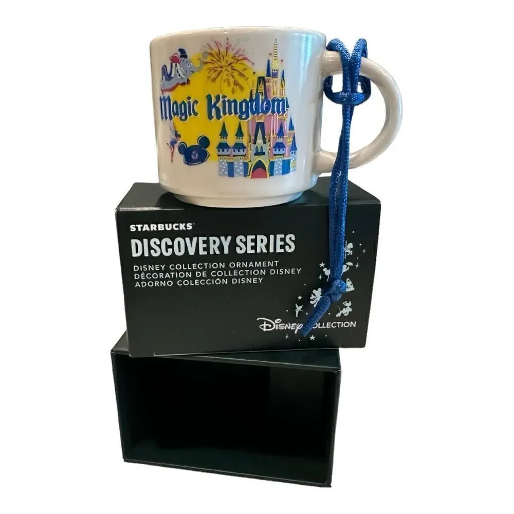 Starbucks Magic Kingdom Disney parks Discovery Series Mug ORNAMENT New
